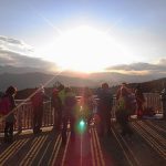 冬の景信山～城山～高尾山　ダイヤモンド富士を求めて日帰り登山