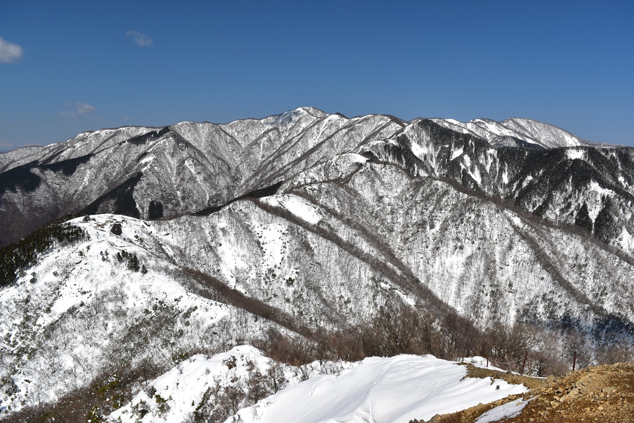 【丹沢】冬の表尾根雪山登山　三ノ塔尾根から塔ノ岳を目指したが……