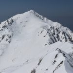 【中央アルプス】三ノ沢岳　ナイフリッジの稜線を行く日帰り雪山登山