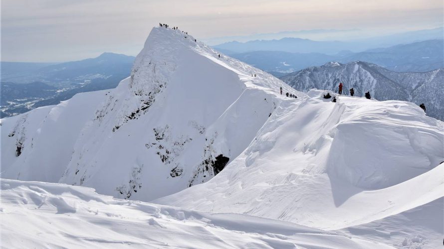 【登山】冬の谷川岳　行列ができる人気の雪山へ