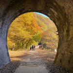 【群馬】めがね橋 美しい紅葉と不思議なトンネル