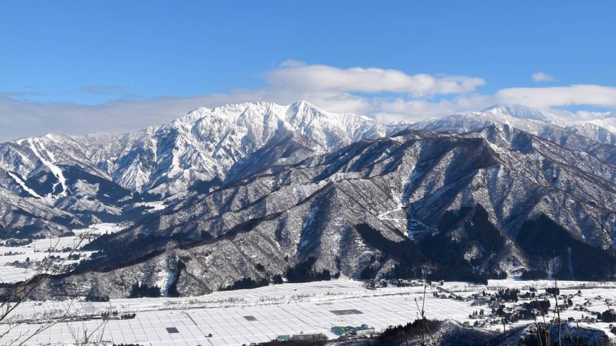 【新潟】坂戸山 駅から登れる眺め最高の雪山登山へ！
